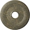 Ekena Millwork Classic Ceiling Medallion (Canopies up to 12 3/4"), 18 5/8"OD 4"ID x 1 1/8"P, Witch Hazel Crackle CM19CLWHC - alternate 1